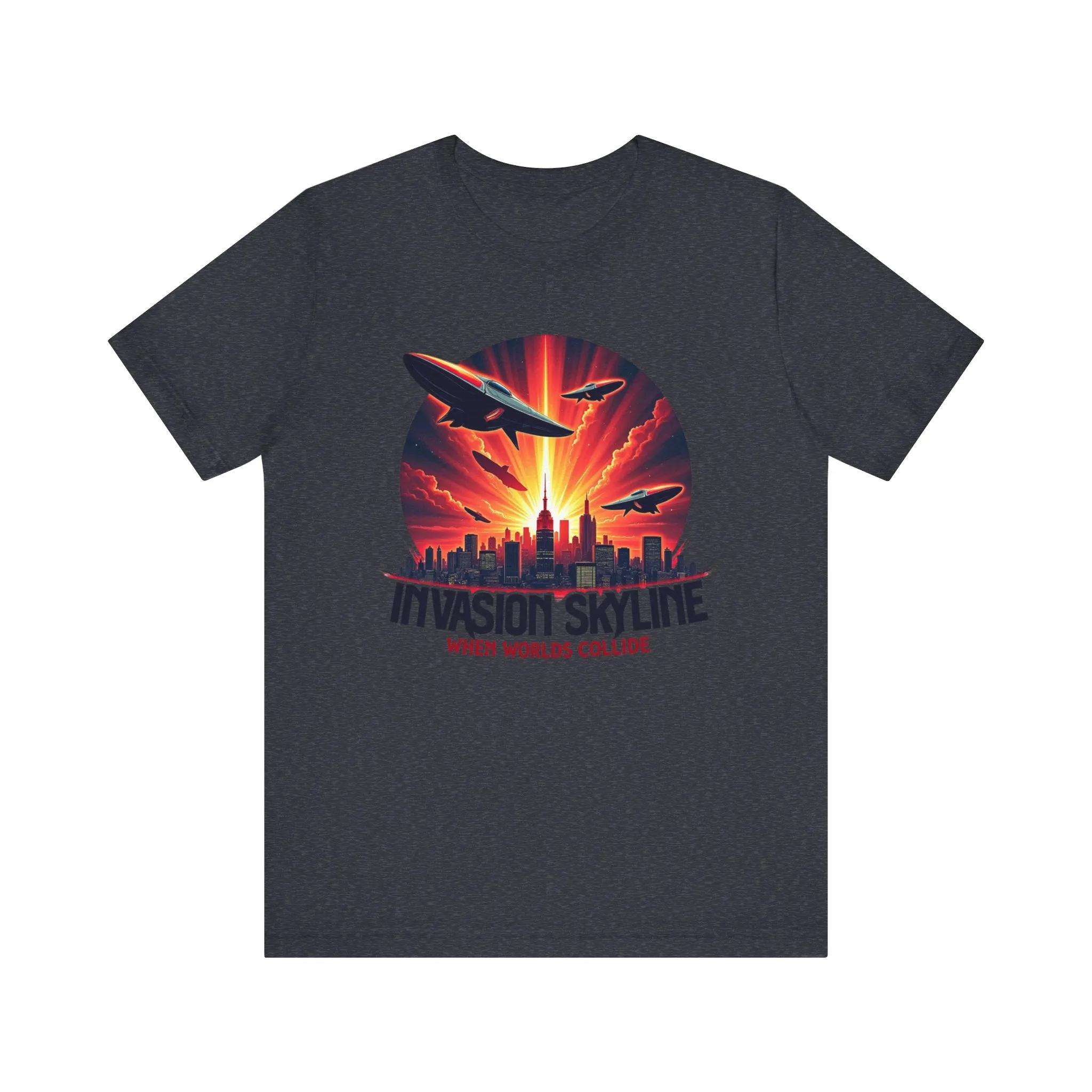 Alien Sunset Invasion T Shirt