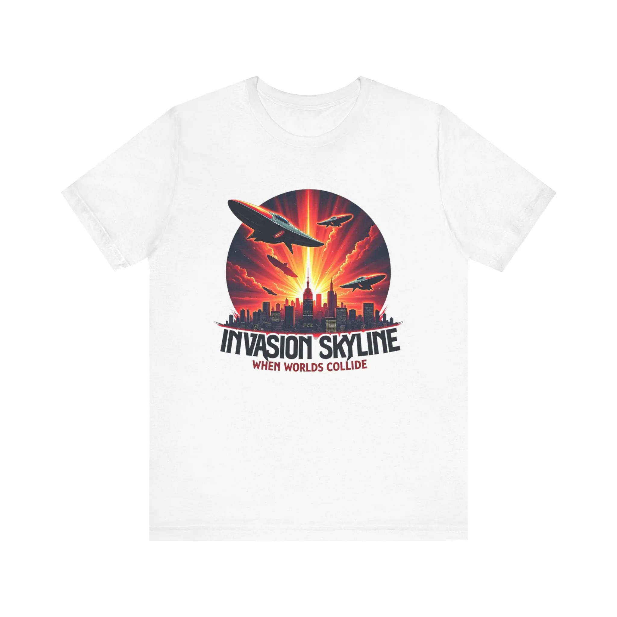 Alien Sunset Invasion T Shirt