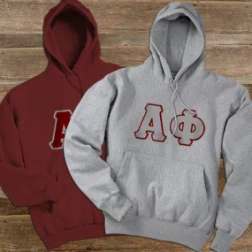 Alpha Phi Hooded Sweatshirt, 2-Pack Bundle Deal - TWILL