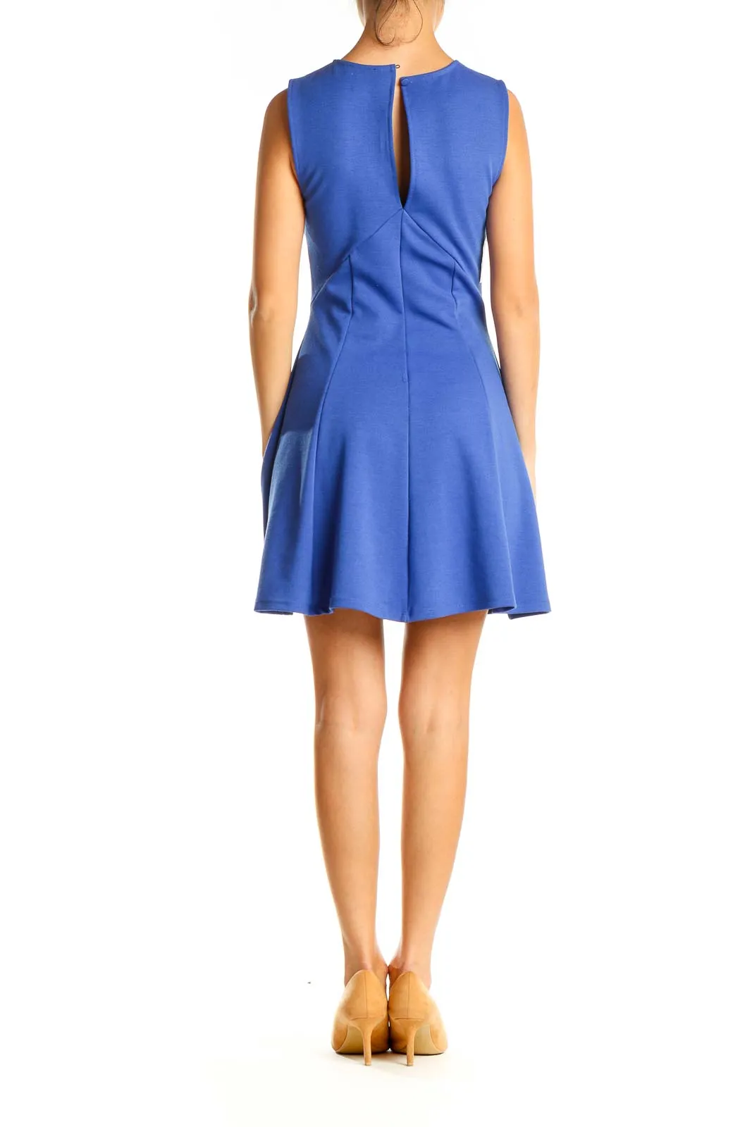 Blue Day Fit & Flare Dress