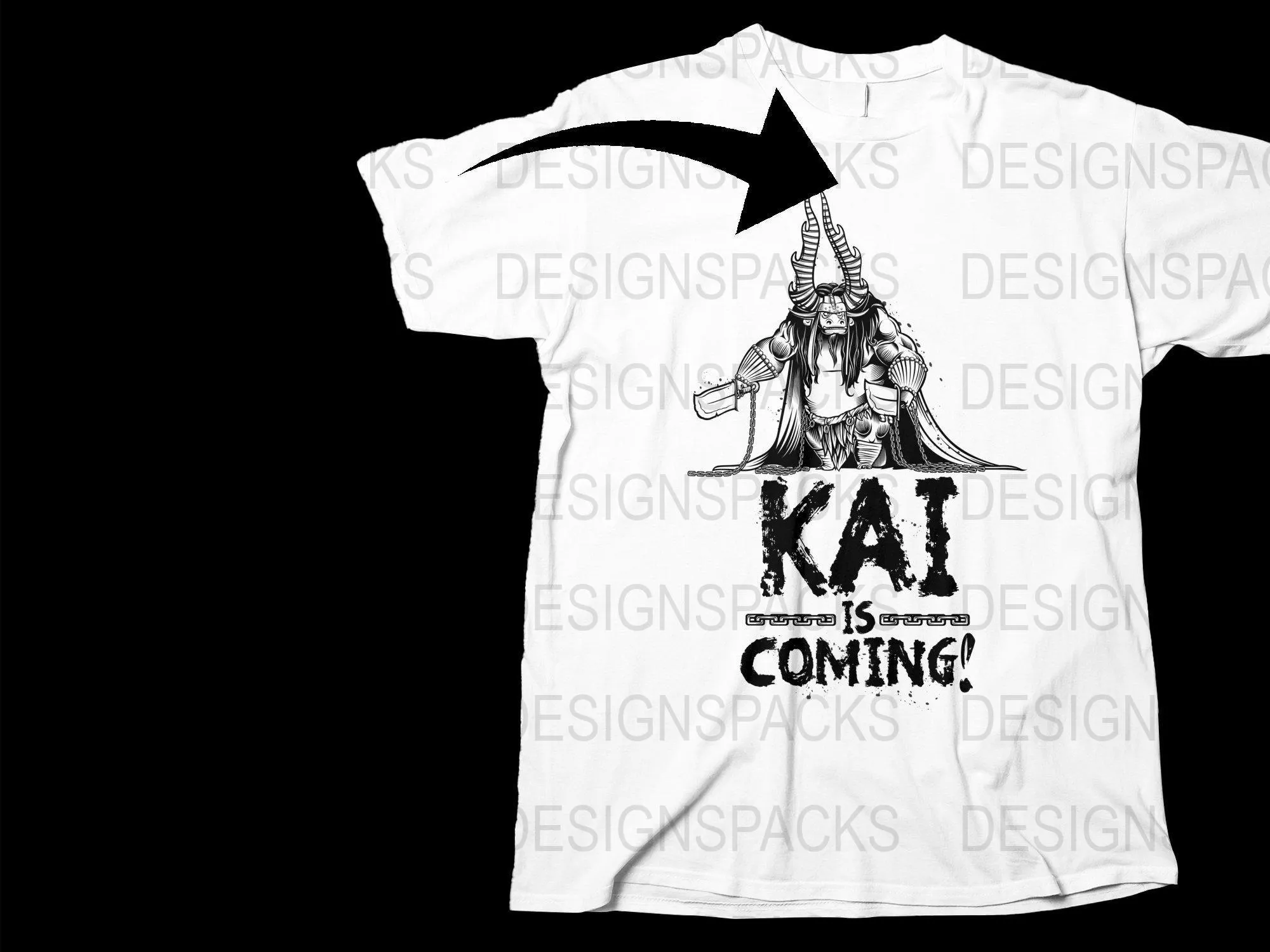 Bold Kai Is Coming Graphic T-Shirts