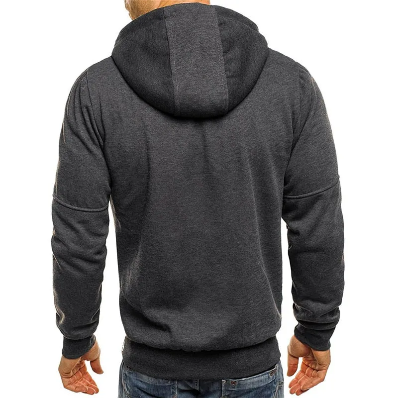 Casual Zipper Sweatshirts for Men's