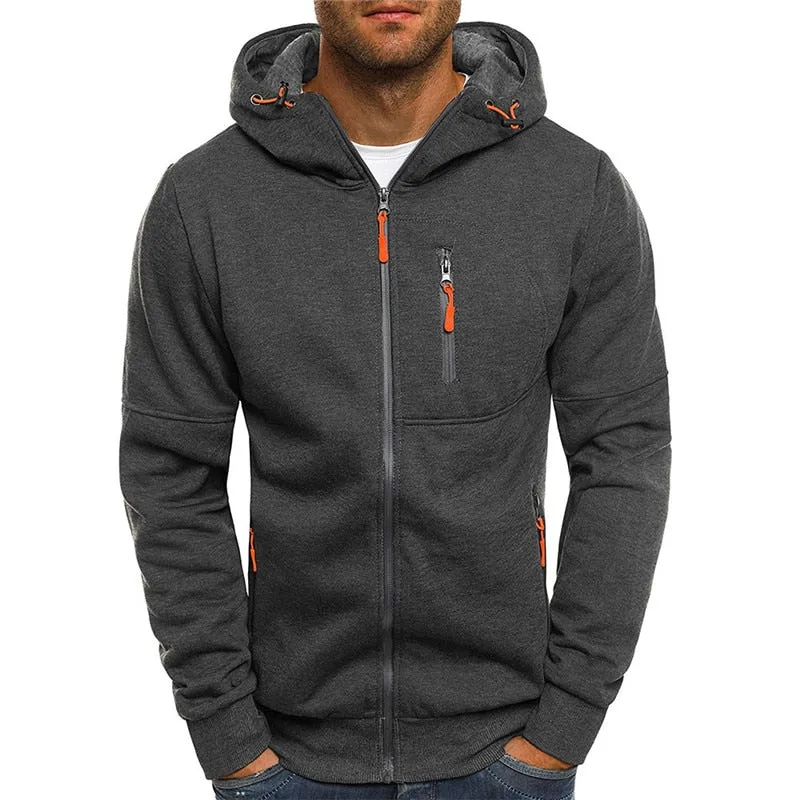 Casual Zipper Sweatshirts for Men's