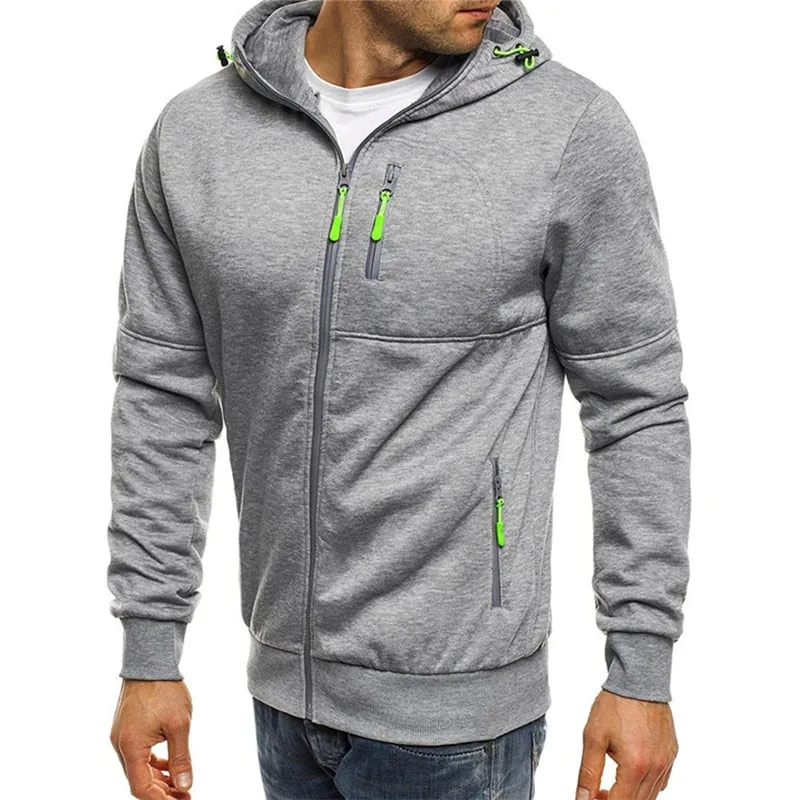 Casual Zipper Sweatshirts for Men's