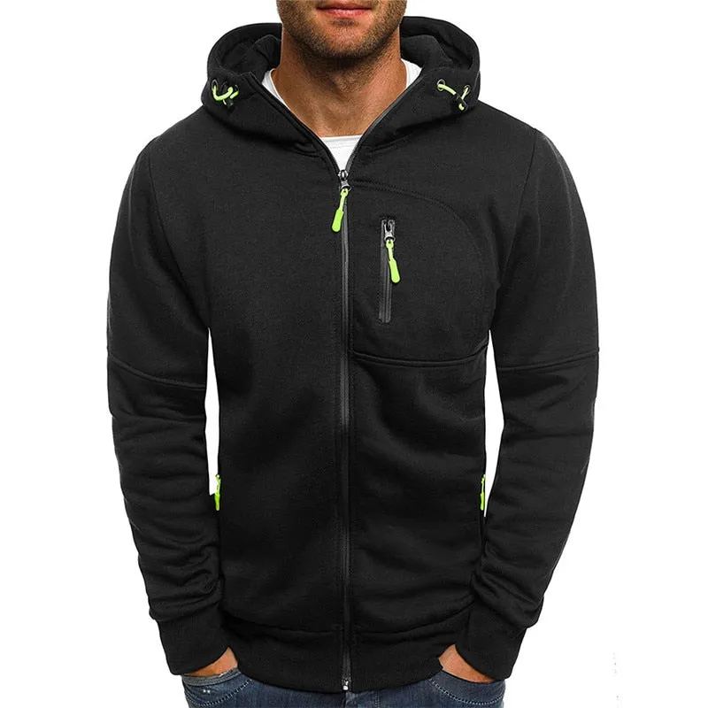 Casual Zipper Sweatshirts for Men's