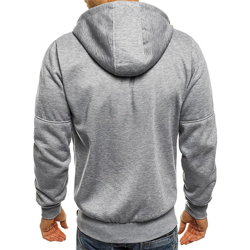 Casual Zipper Sweatshirts for Men's