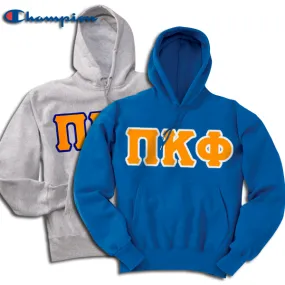 Champion Powerblend® Greek Hooded Sweatshirt, 2-Pack Bundle Deal - Champion S700 - TWILL