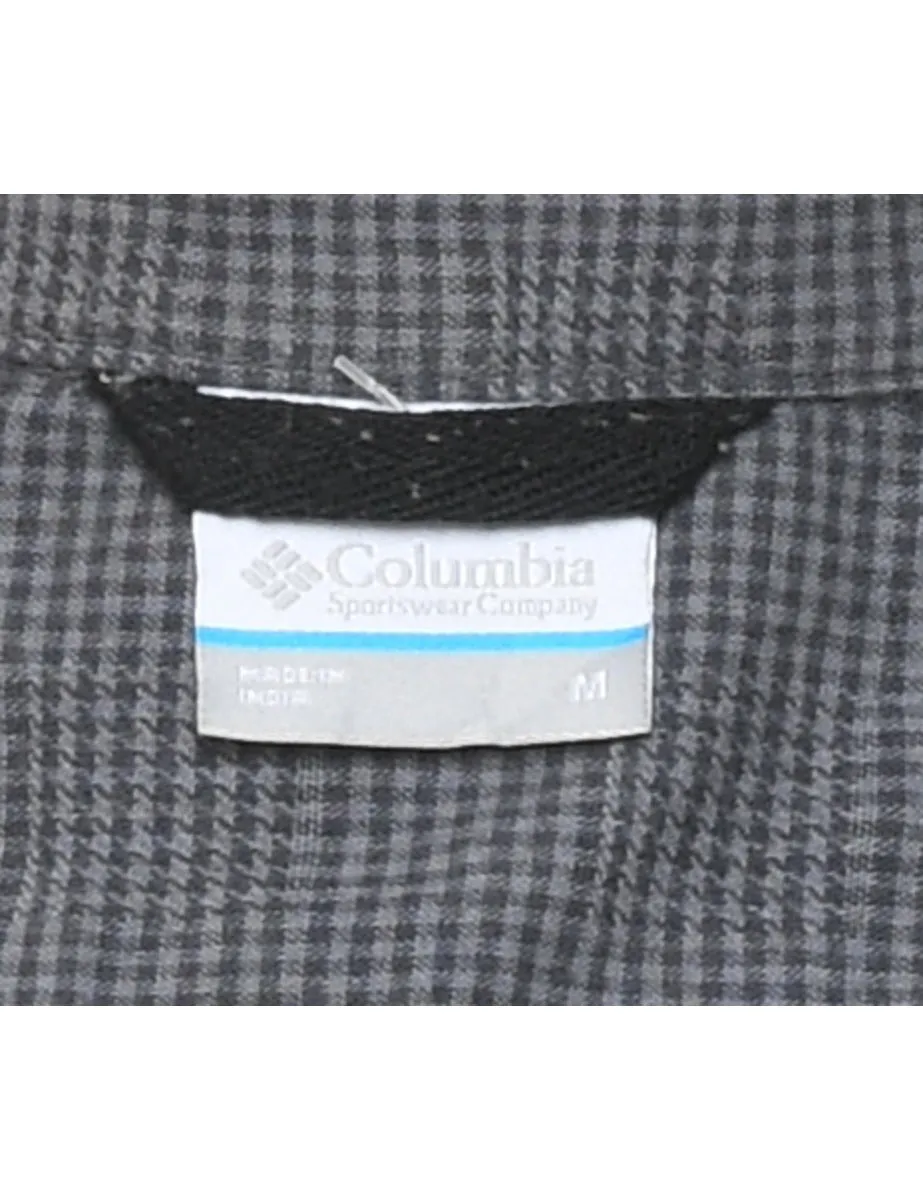 Columbia Grey Checked Shirt - M