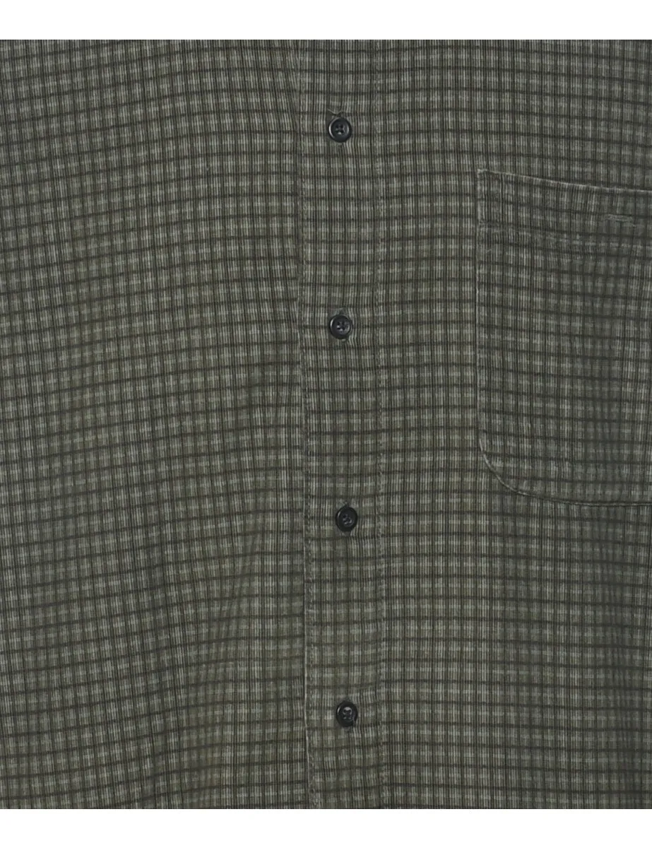 Corduroy Checked Shirt - XL