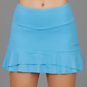 Cyan Short Basic Skort (sky blue)