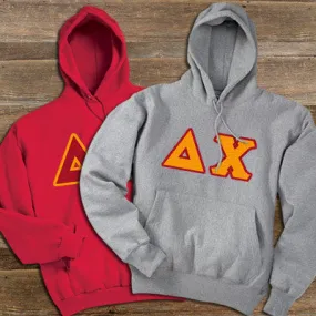 Delta Chi Hooded Sweatshirt, 2-Pack Bundle Deal - TWILL