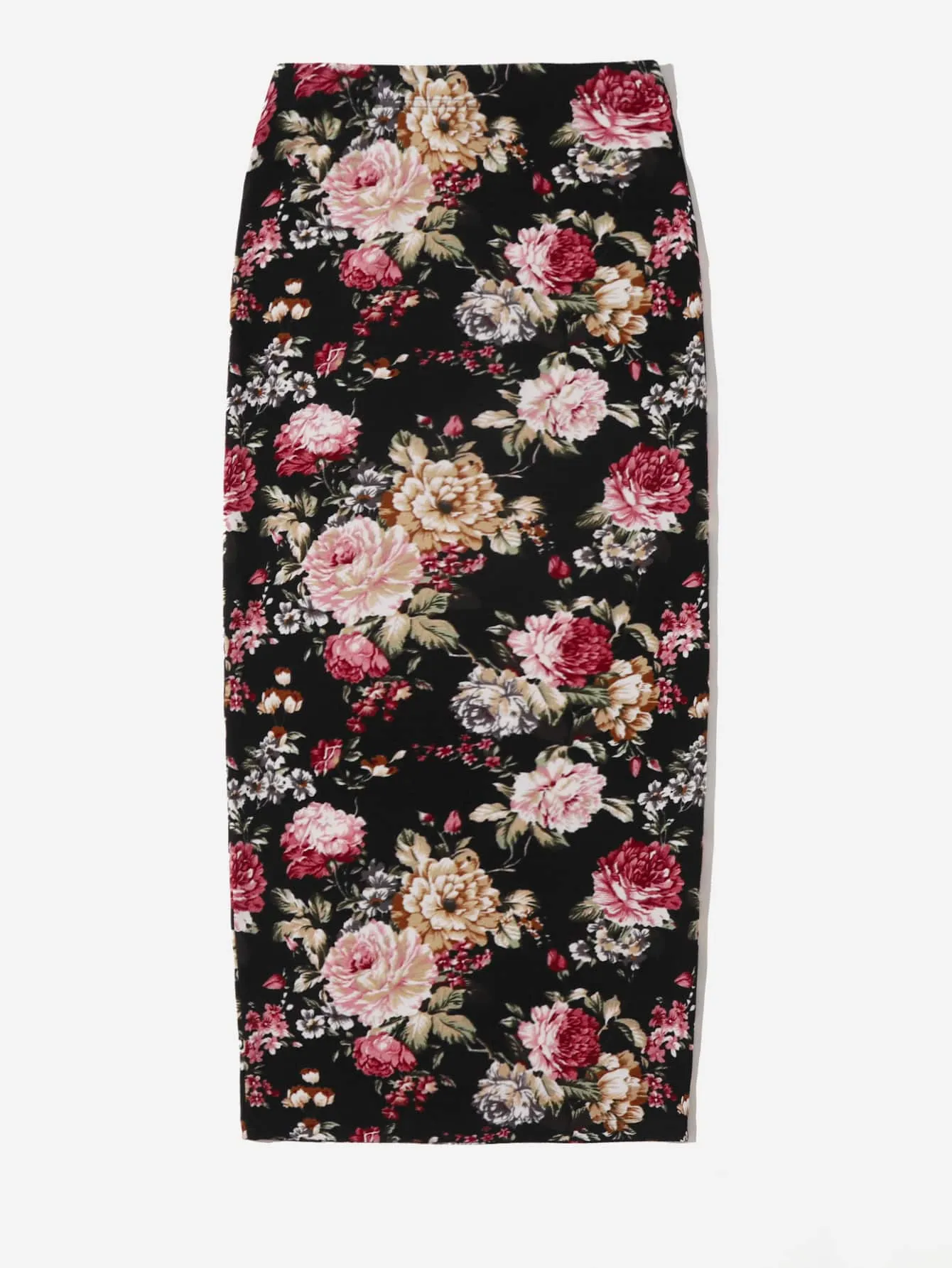 Elegant All Over Print Natural Short Women Skirt