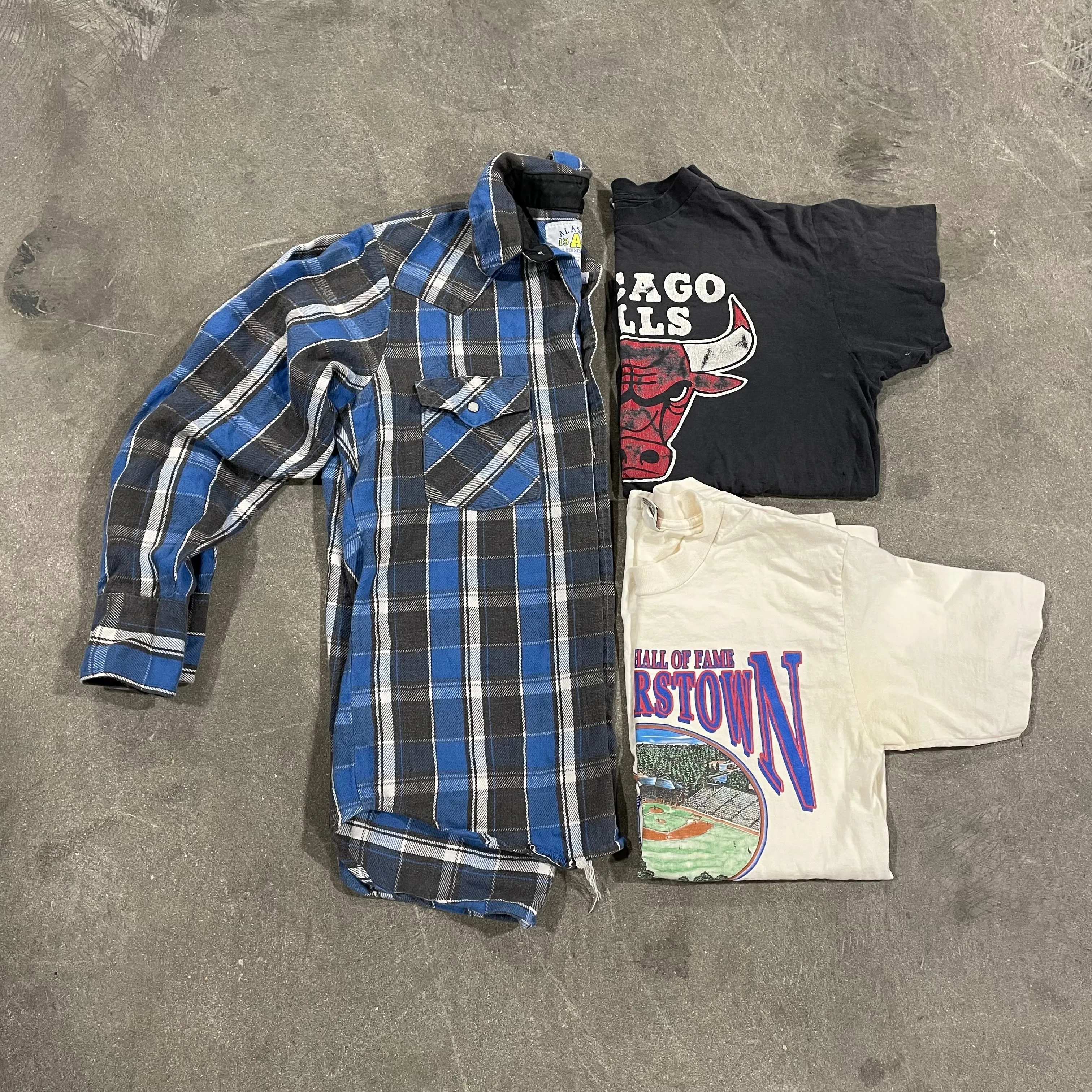 Flannel   2 Tees Combo