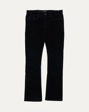 Flared Velour Jeans