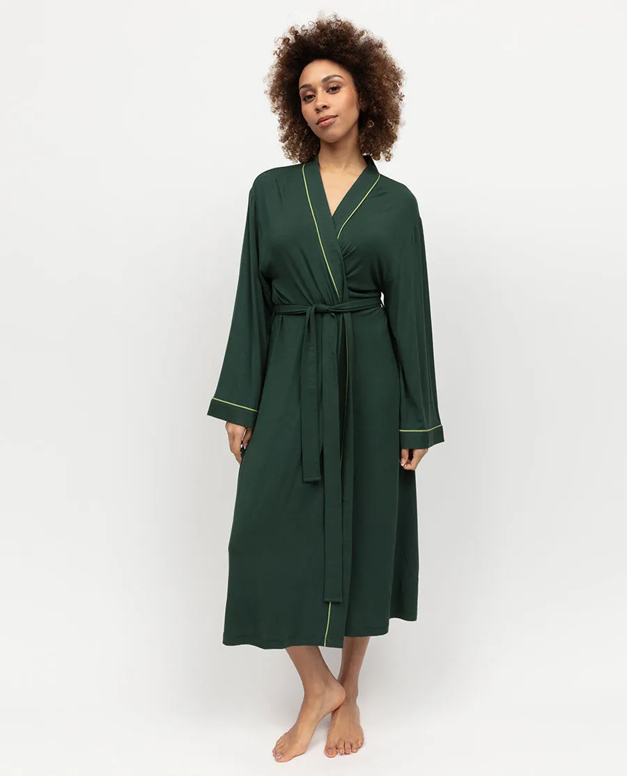 Forrest Womens Jersey Long Dressing Gown