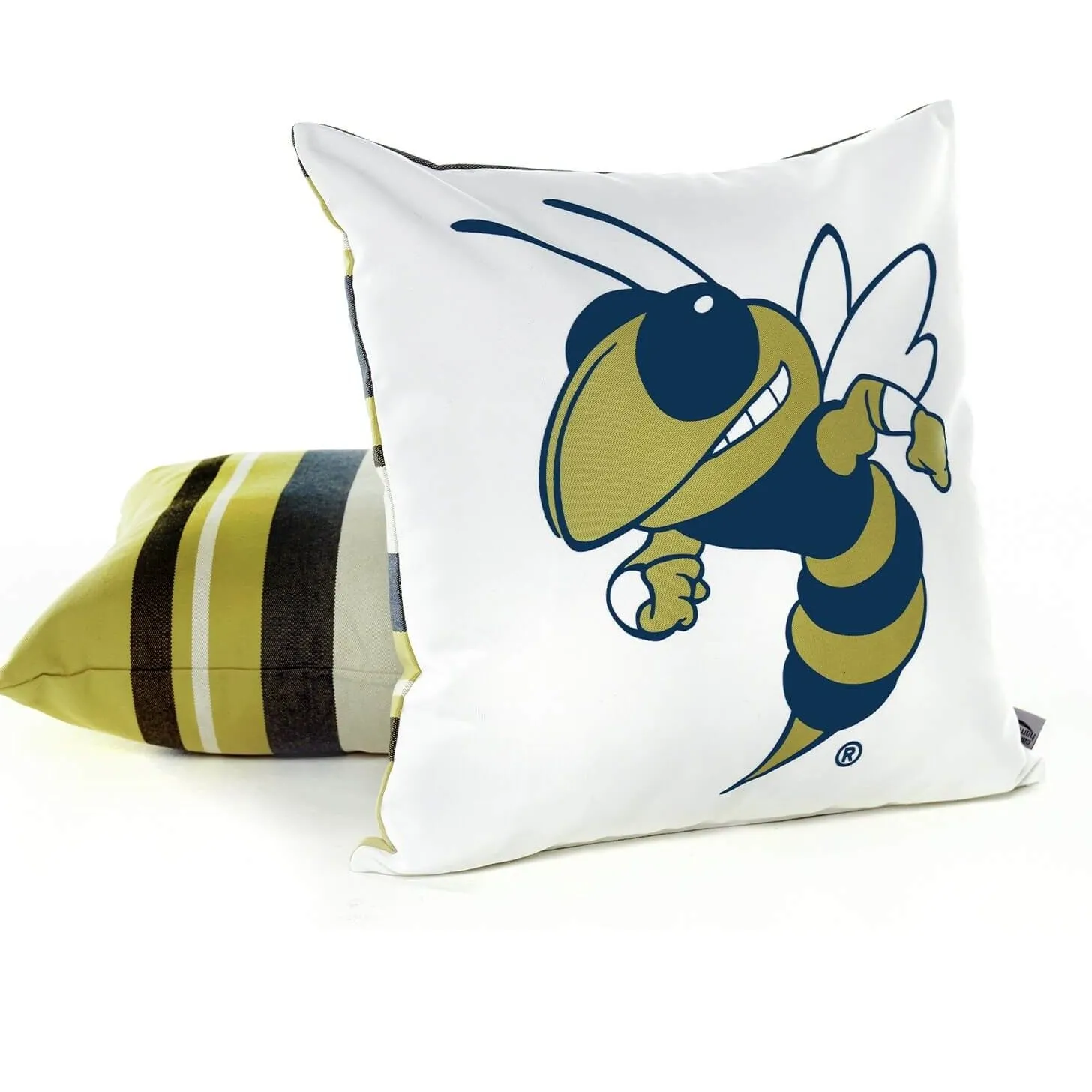 Georgia Tech Yellow Jackets Throw Pillow Cover | BUZZ