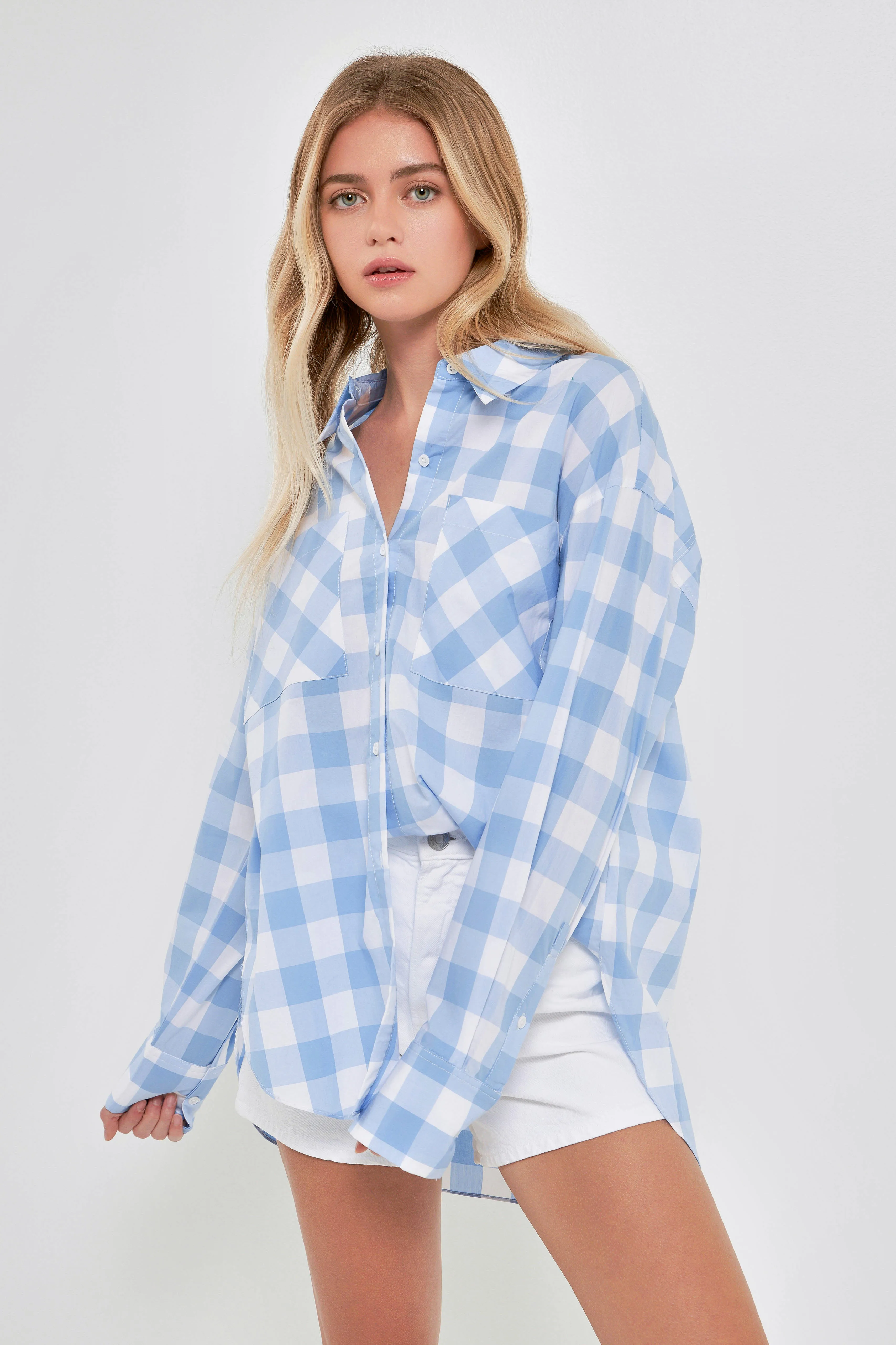 Gingham Checked Shirts