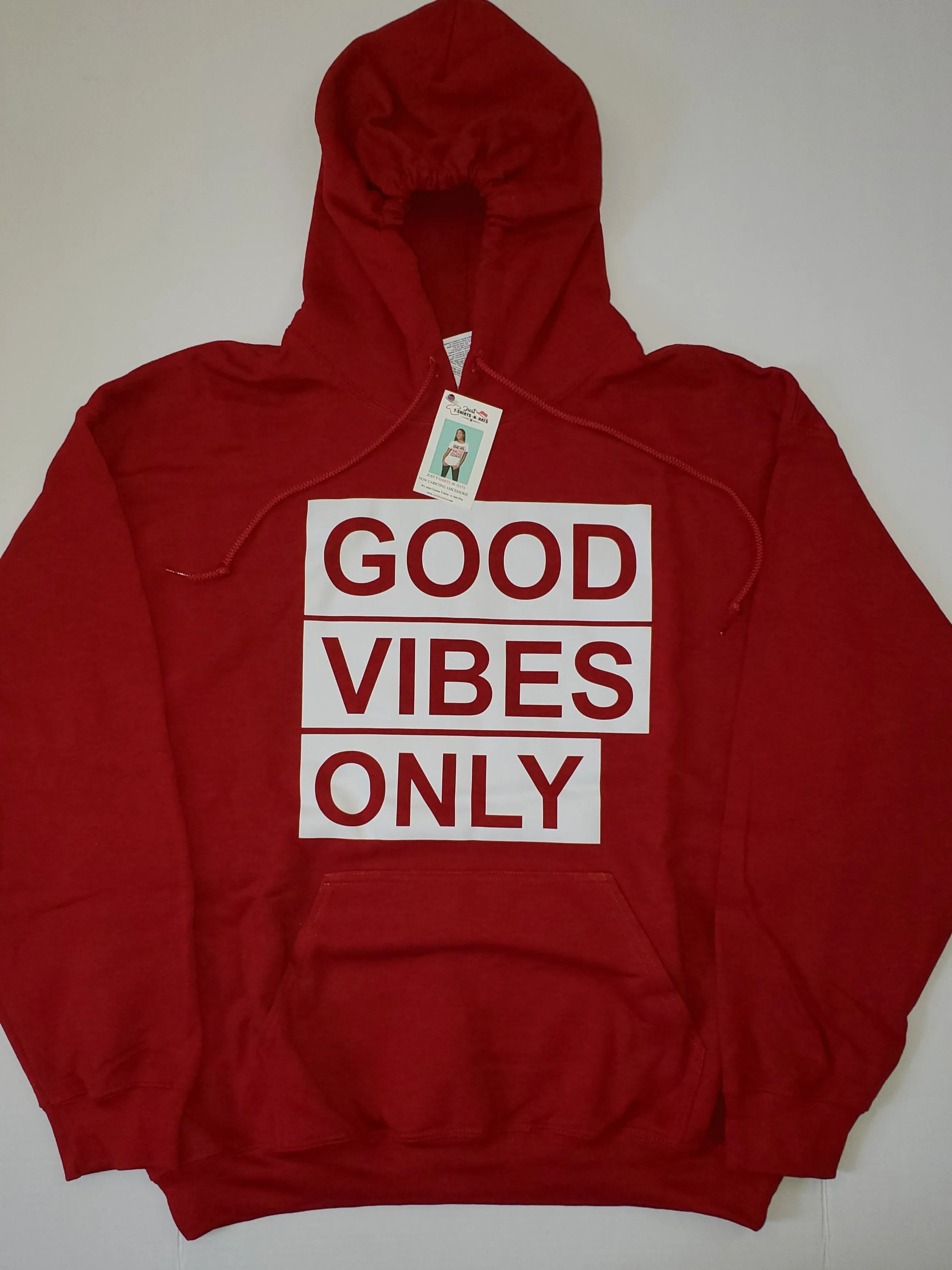 GOOD VIBES ONLY    HOODED SWEATSHIRT