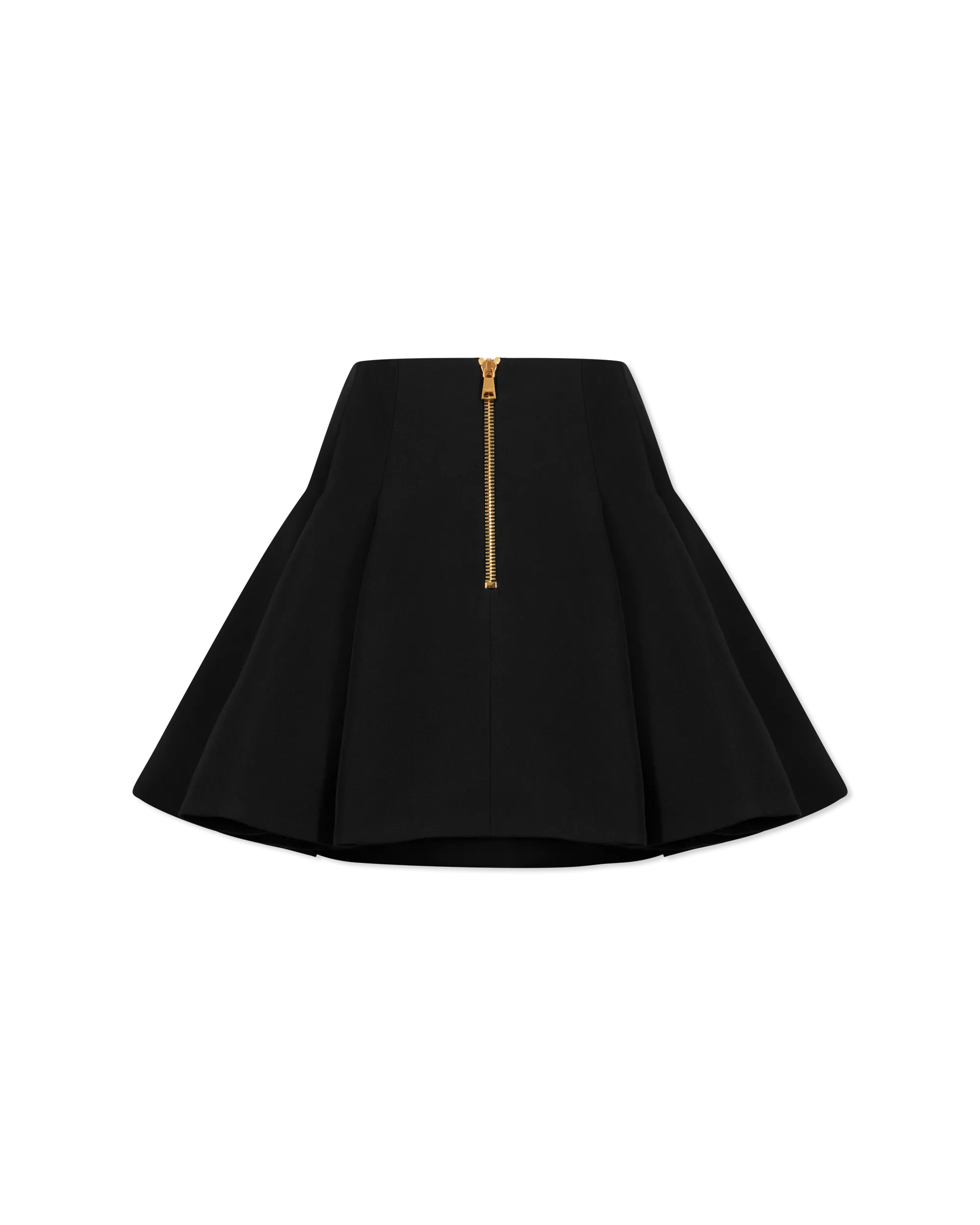 Grain De Poudre Pleated Mini Skirt