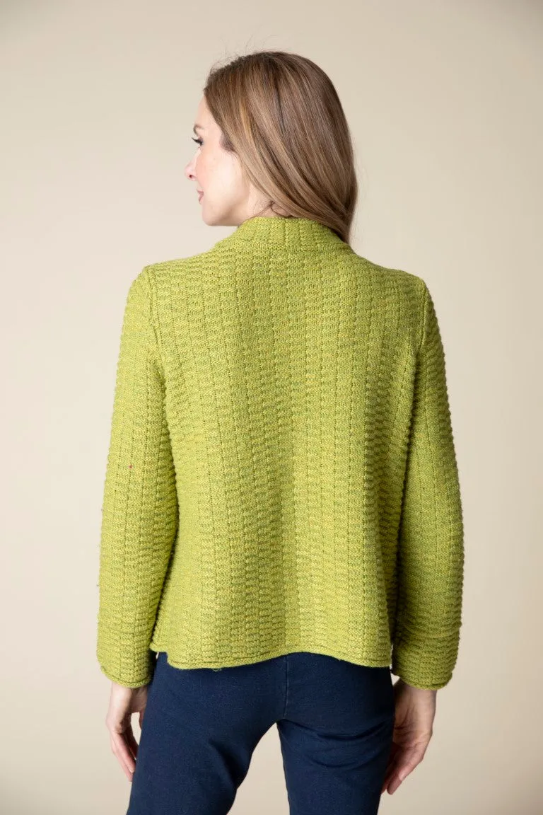 Habitat "Harvest Tweed" Cozy Jacket in Pear - 89106-PR - Sizes XL & XXL Only!