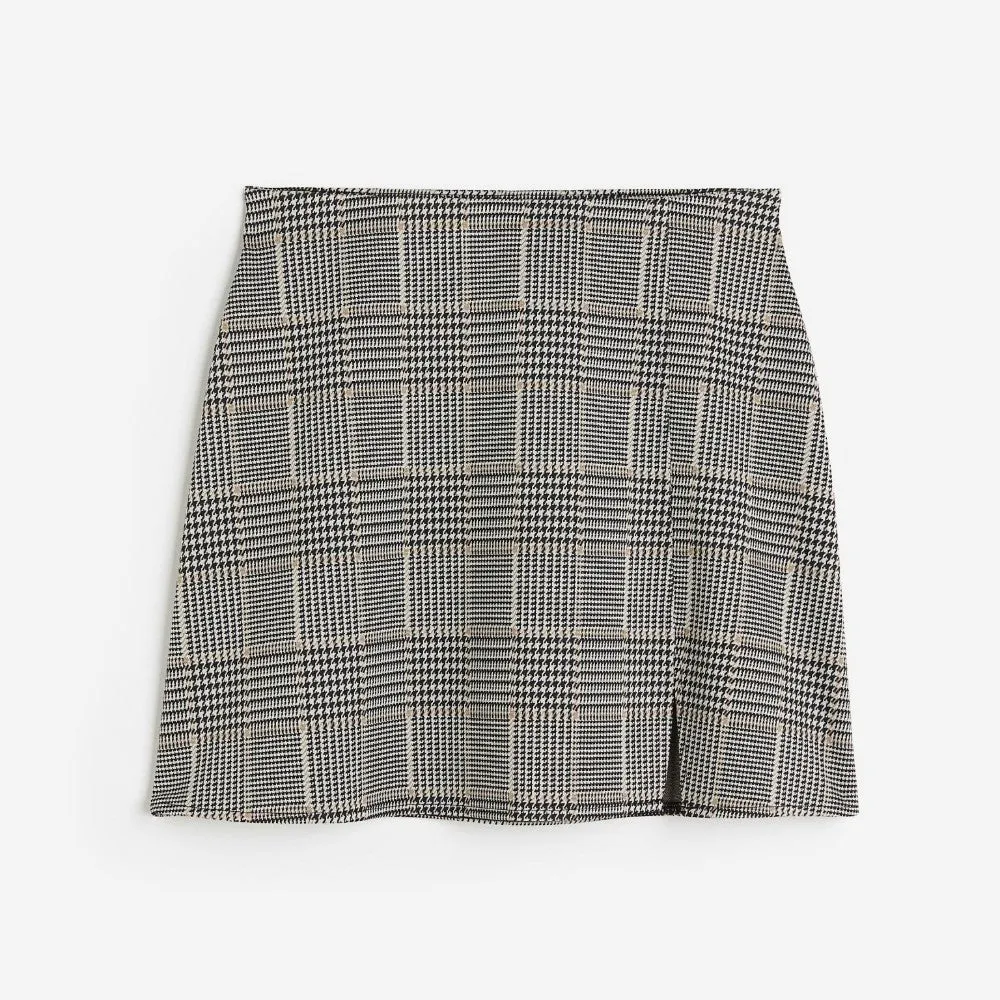 H&M Jersey Mini Skirt, multicolor