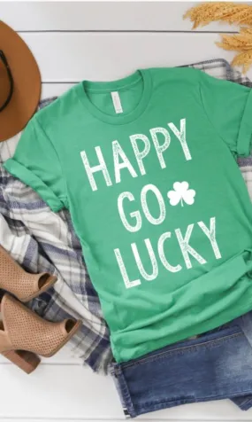 Happy Go Lucky Graphic Tee