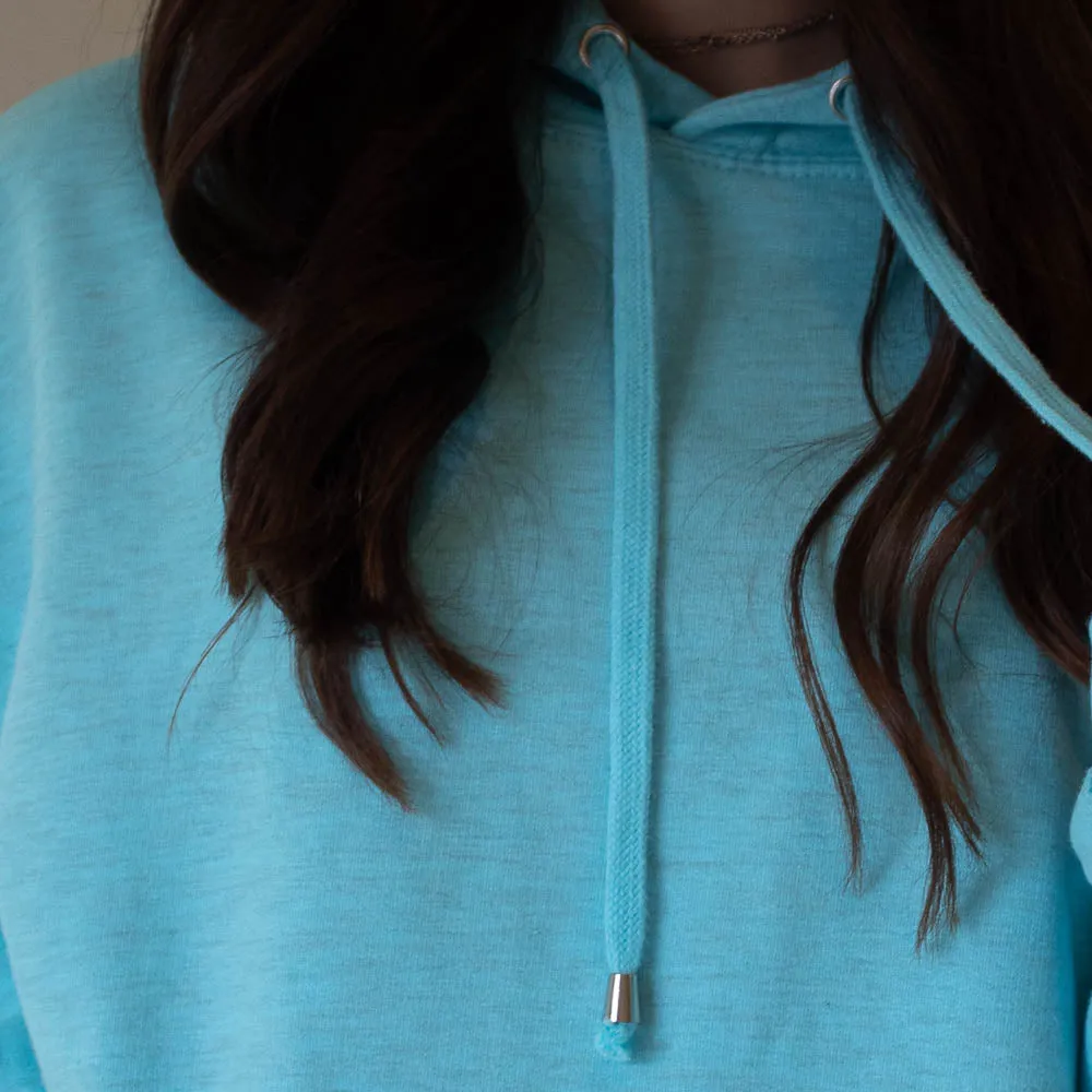 LACHERE Basic Hoodie, Pink, Light Blue, Yellow