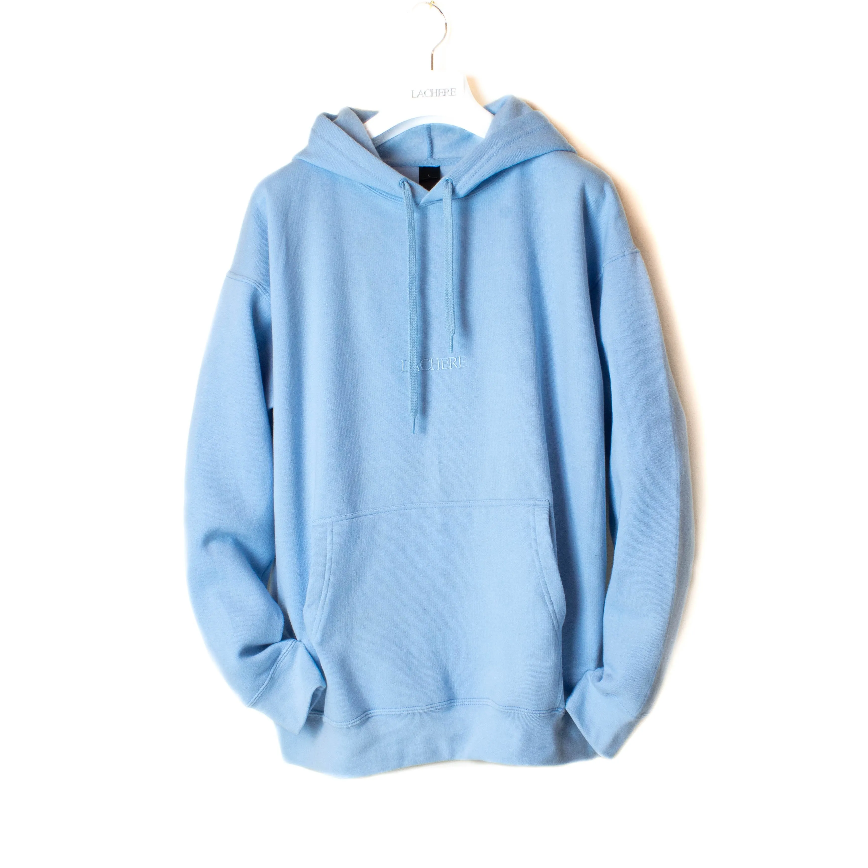 LACHERE Basic Hoodie, Pink, Light Blue, Yellow