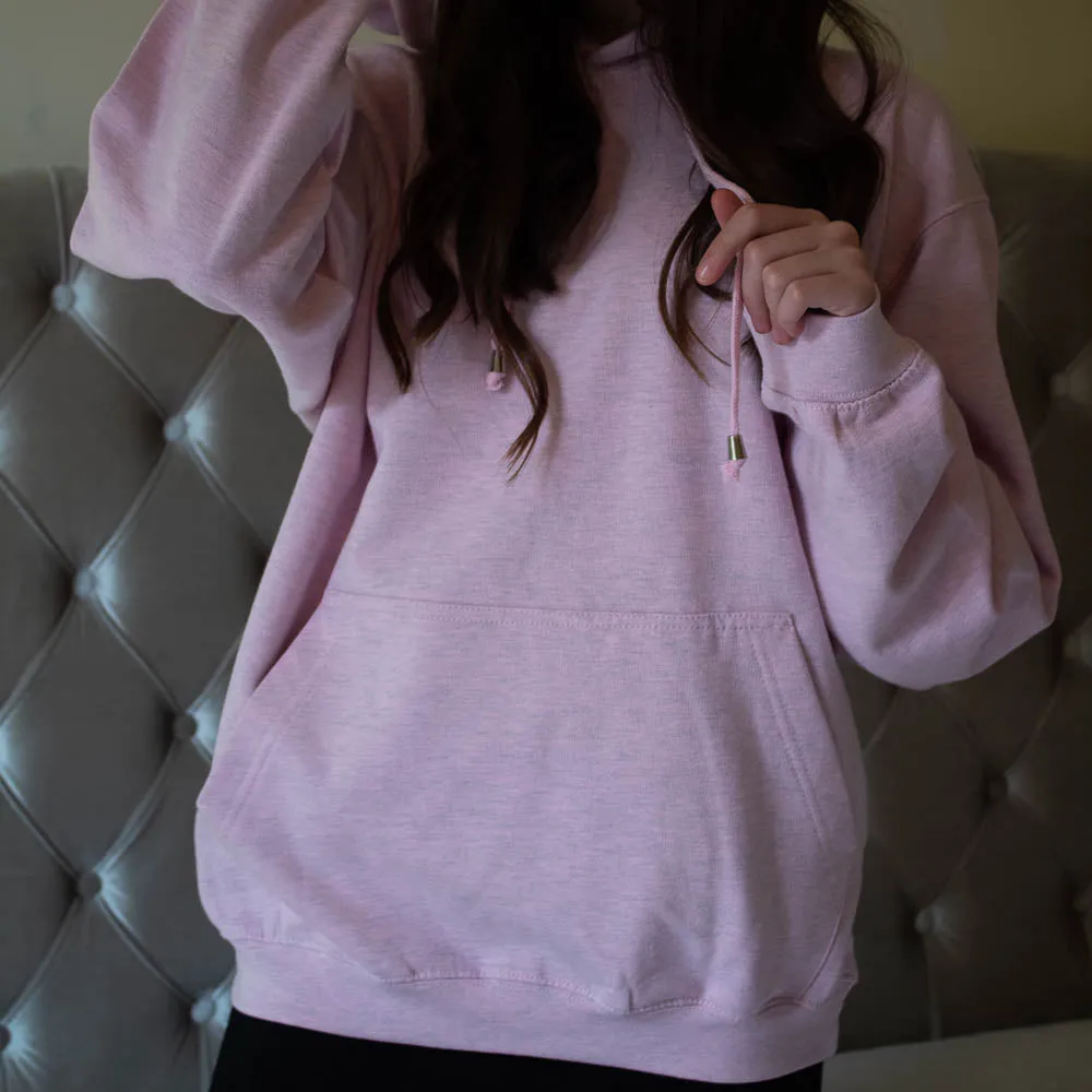 LACHERE Basic Hoodie, Pink, Light Blue, Yellow