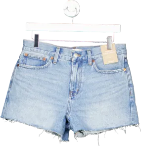 Madewell Blue Relaxed Denim Shorts W 26