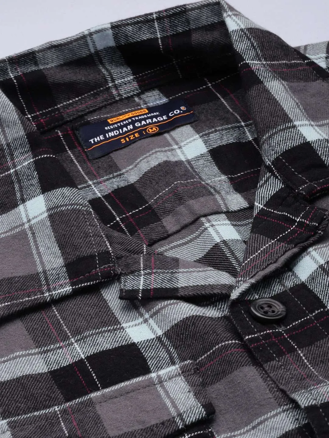 Men's Checked Overshirt