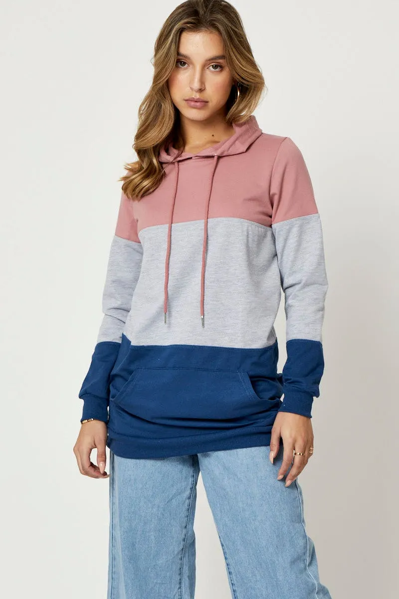 Multi Hoodie Sweatshirts Long Sleeve