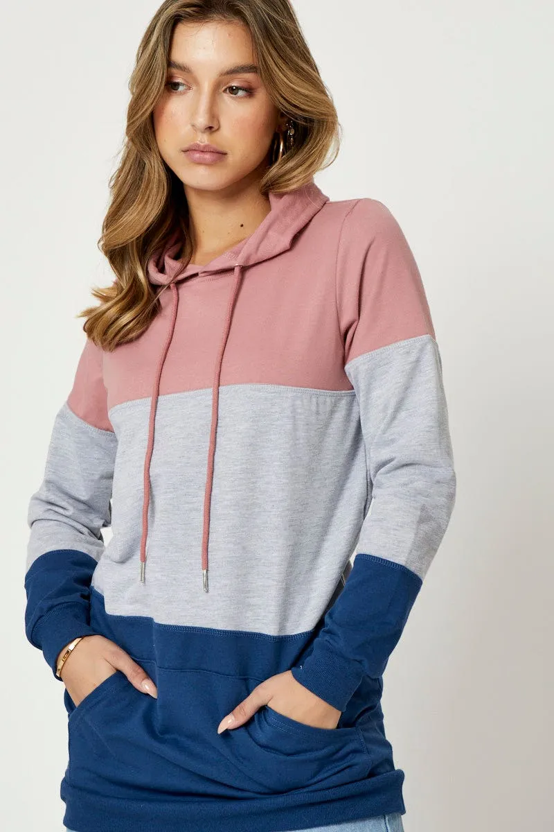 Multi Hoodie Sweatshirts Long Sleeve