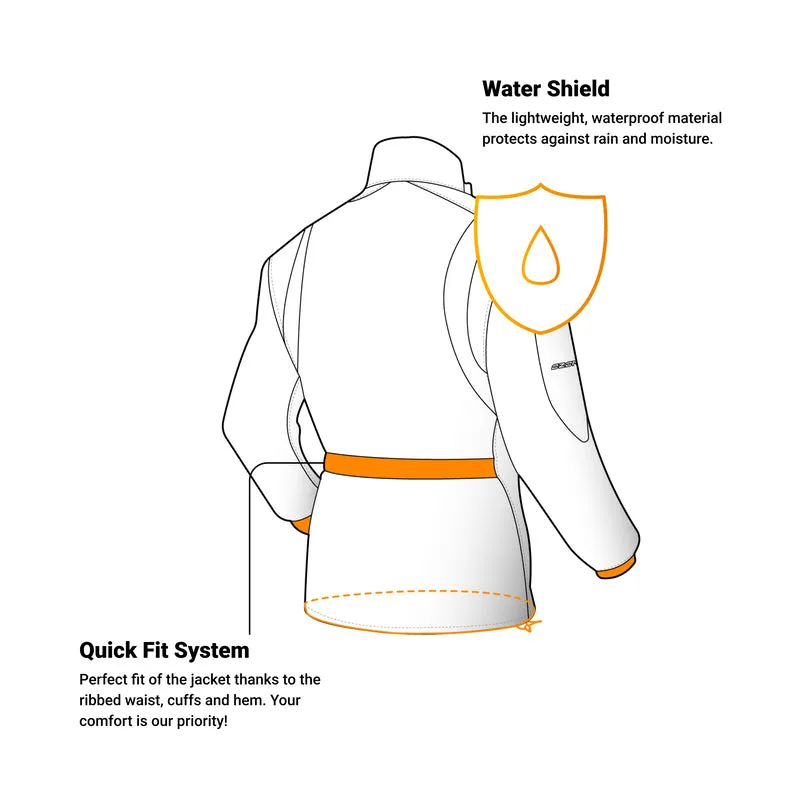 Ozone Marin Motorcycle Rain Jacket