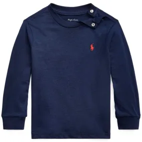 Polo Ralph Lauren Baby Boy Long Sleeved Tee Cruise Navy