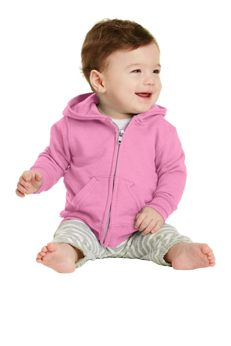 Port & Company ®  Infant Core Fleece Full-Zip Hooded Sweatshirt. CAR78IZH