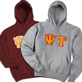 Psi Upsilon Hooded Sweatshirt, 2-Pack Bundle Deal - TWILL