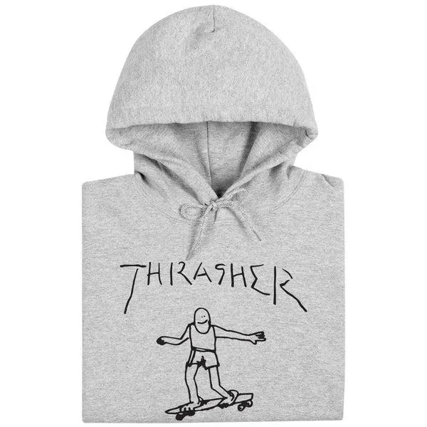 Thrasher Gonz Pullover Hoody Grey