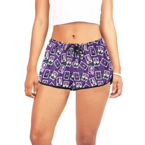 Villains Cards Women's Relaxed Shorts