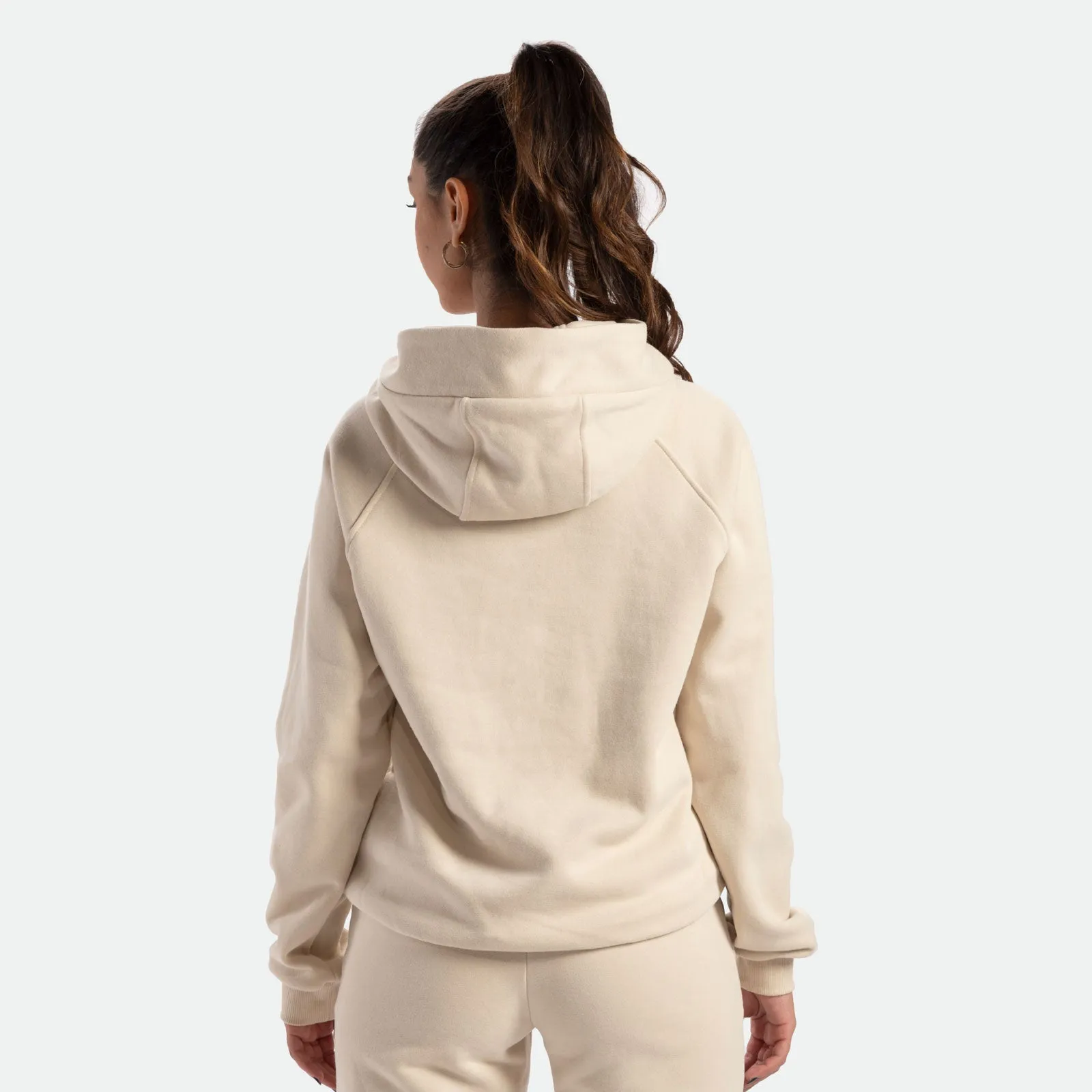 WOMEN-GO BEYOND-EMPOWERMENT-HOODIE (BIRCH-BEIGE)