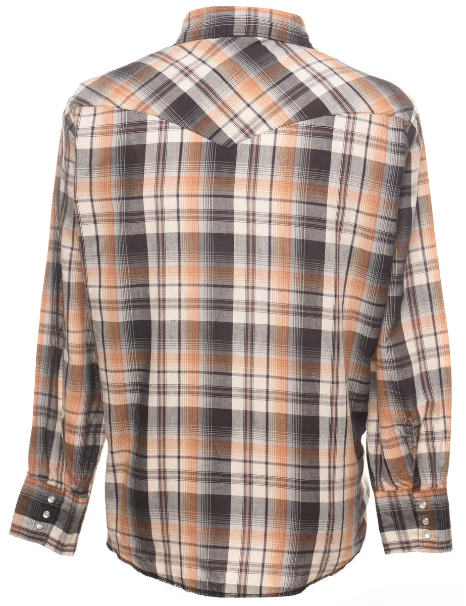 Wrangler Checked Multi-Colour Shirt - L