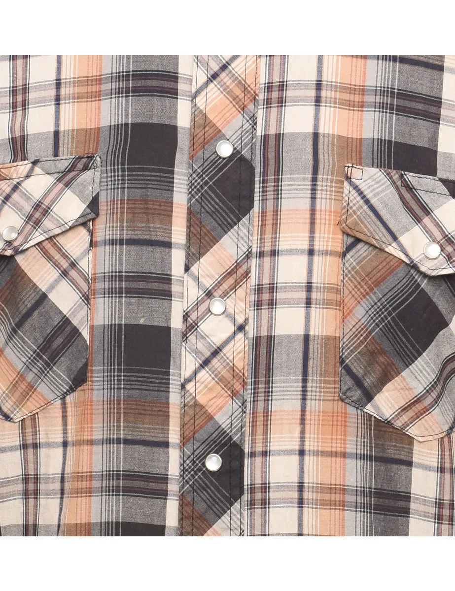 Wrangler Checked Multi-Colour Shirt - L