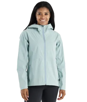 Ws Cloudshield Rain Jacket Ocean Mist