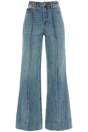 Zimmermann Wide Leg Jeans Illustration Design Product